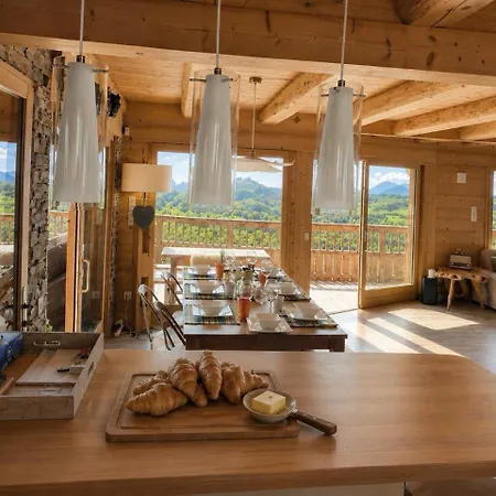Chalet La Framboiseille - De Luxe Avec Piscine Interieure Et Sauna - Vue Montagne