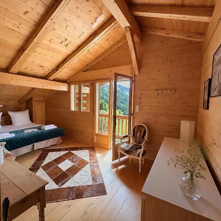 La Framboiseille - De Luxe Avec Piscine Interieure Et Sauna - Vue Montagne