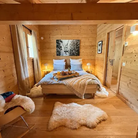 Chalet La Framboiseille - De Luxe Avec Piscine Interieure Et Sauna - Vue Montagne *