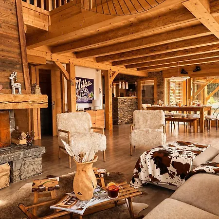 La Framboiseille - De Luxe Avec Piscine Interieure Et Sauna - Vue Montagne * Manigod